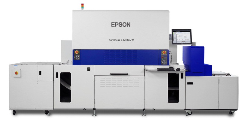 Epson выпустила промышленный пресс-принтер печати этикеток SurePress L-6034VW